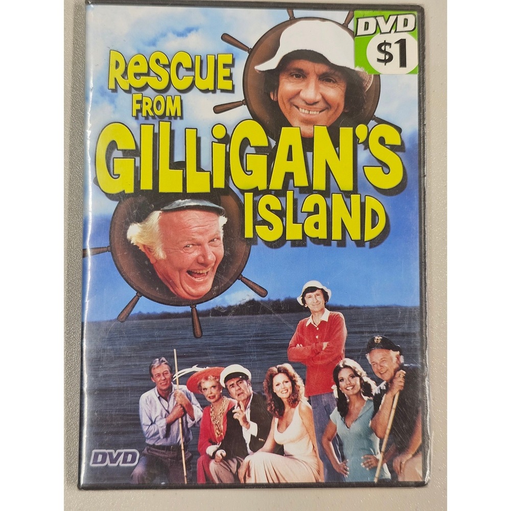 Rescue from Gilligan's Island DVD 2004 Digiview Productions Bob Denver Alan Hale